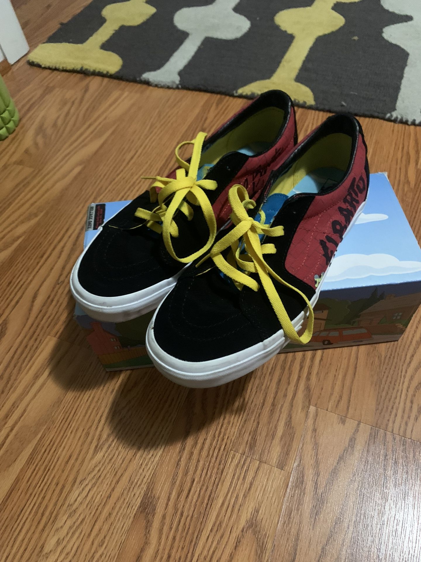 The Simpsons Vans El Barto Size 9.5
