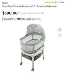 Graco Bassinet Sense2Snooze
