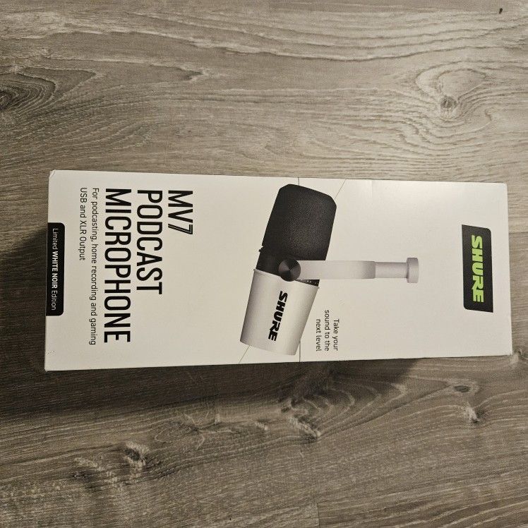 SHURE MV7 ホワイト 限定カラー 配信に特化したダイナミックマイク
