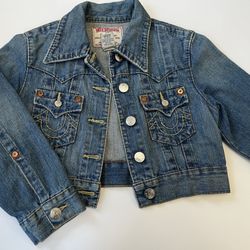 Women's True Religion Jean Jacket Size S 