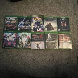 Assorted Xbox One And Xbox 360 Games 