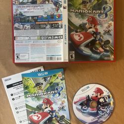 Mario Kart 8 (Nintendo Wii U, 2014) CIB Complete with manual