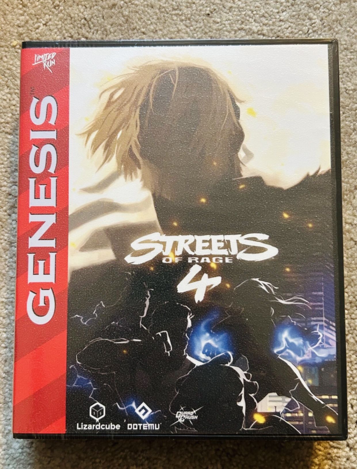Streets Of Rage 4 - PS4 Classic Sega Edition + Soundtrack - Limited Run Games