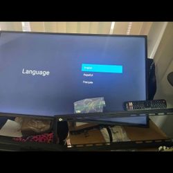 40" Hisense Google Smart TV With Wall Mount & Remote
