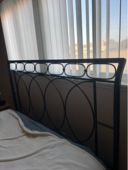 Rod Iron Queen Size Headboard