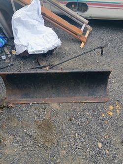 Craftsman riding lawn mower plow blade