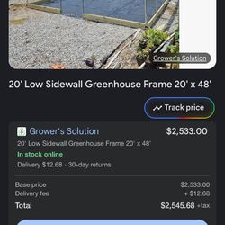 2 Greenhouse Walk Ins 