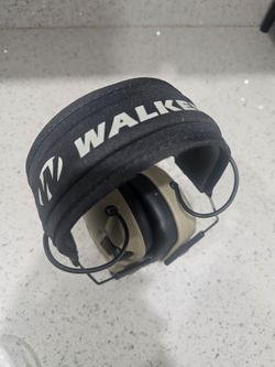 Walker's Walker Feets Razor Slim Shooter Electronic Hearing Protection Earmuff Black Patriot