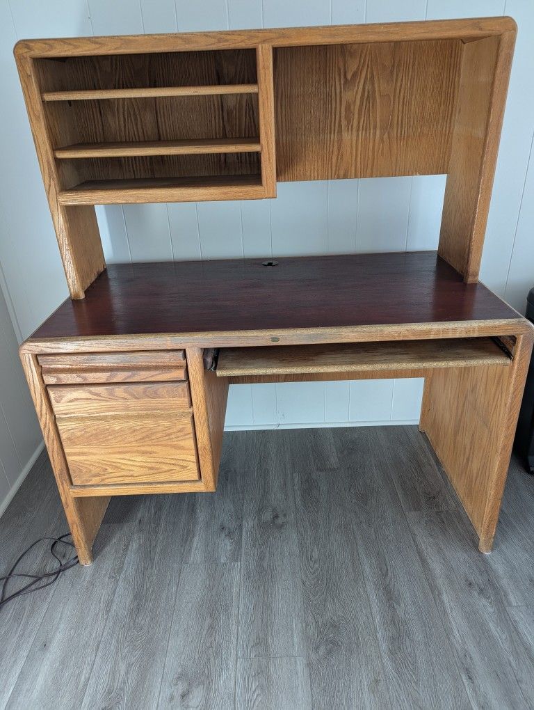 Vintage Wood Desk