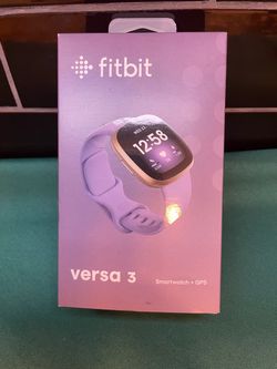 Great Fitbit Versa 3 Smart Watch with GPS,Bluetooth,24/7 heart rate monitor