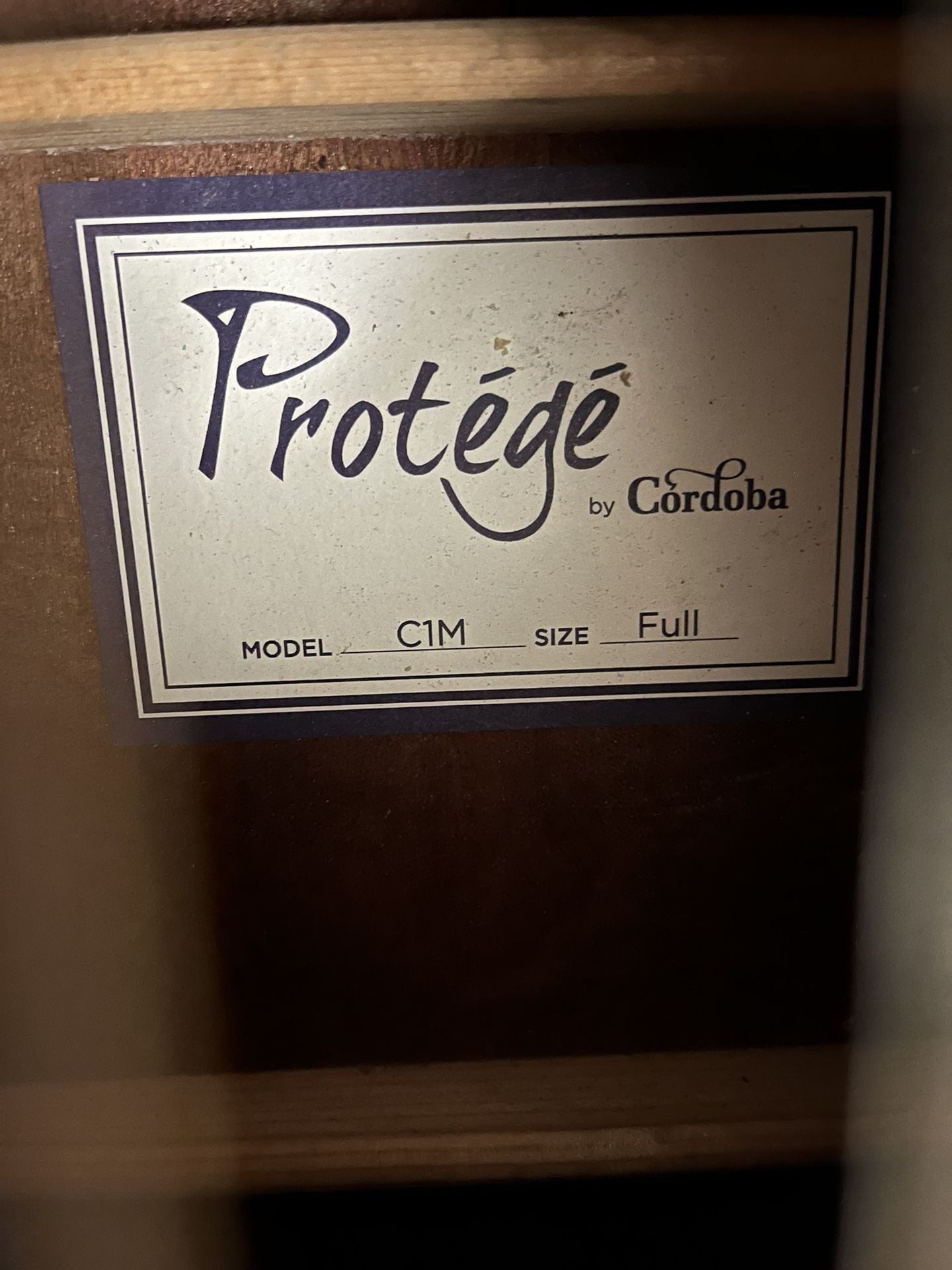 Cordoba Protege C1M Full Size Classical Guitar 