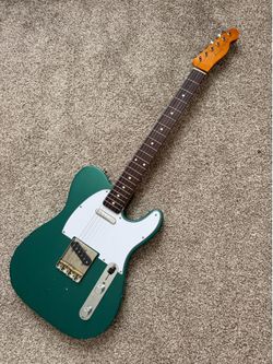Telecaster Partscaster BloomDoom Nitro Finish Sherwood Green Metallic