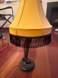 A Christmas Story Leg Lamp Table Lamp 20" (Iconic Novelty Accent Light)