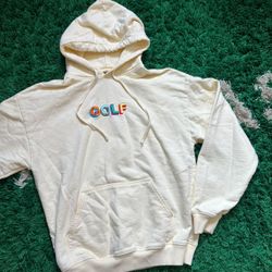 Golf Golfwang Hoodie Size Small Men’s Cream 