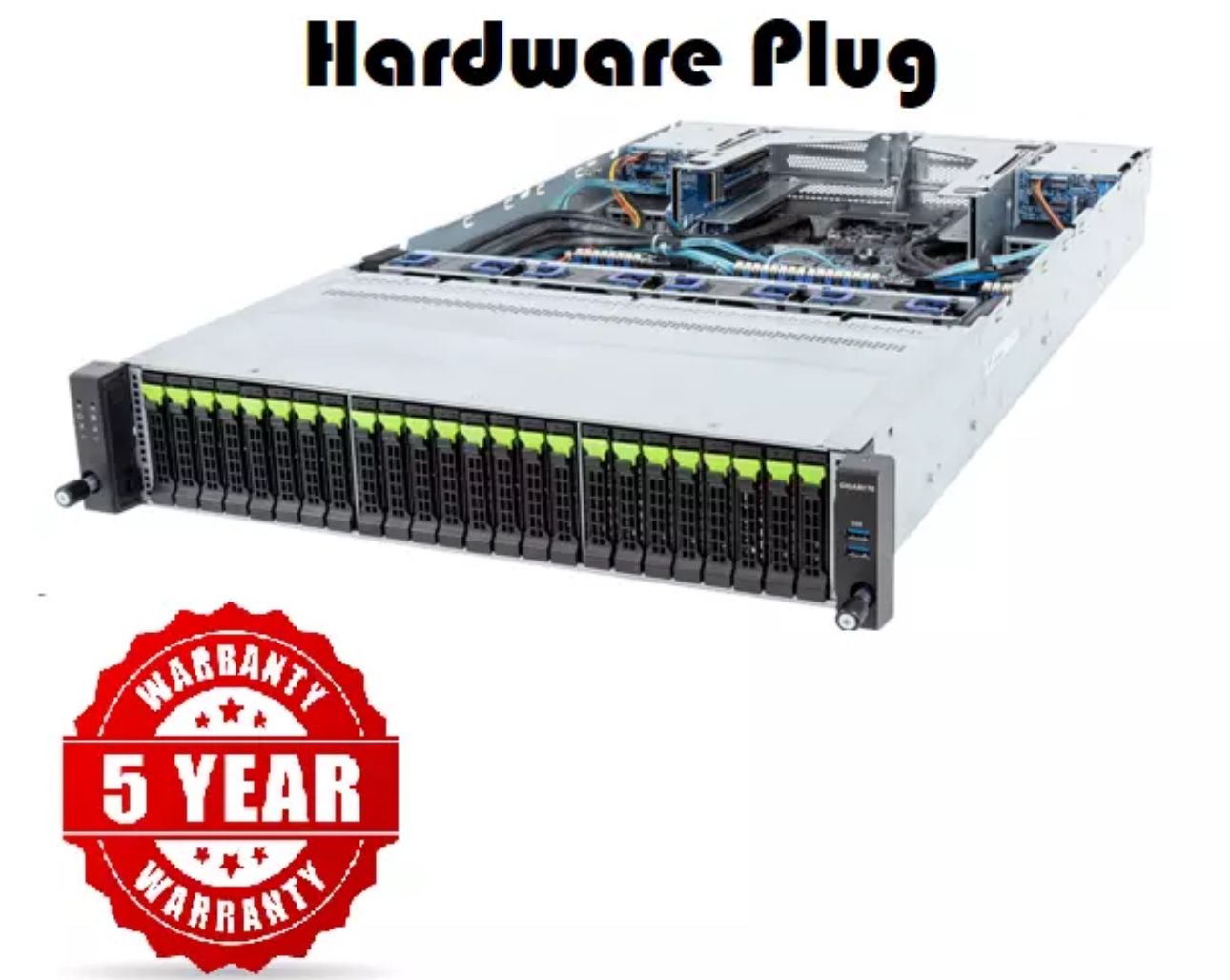 Gigabyte R283 S92 AAE1 96 Core Server X 8468 1TB DDR5 Ram