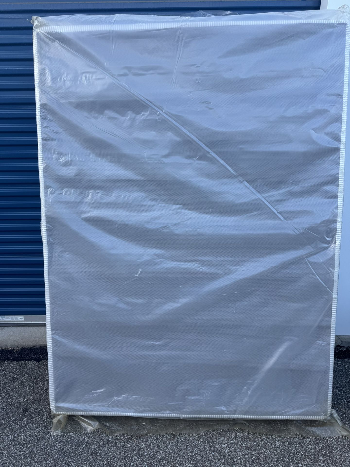 Queen Size Box Spring, Still In Factory Plastic. Never Opened