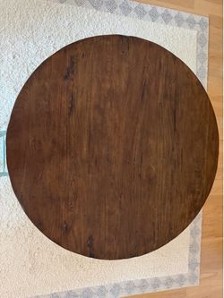 54” round dining table - Tanner Brown