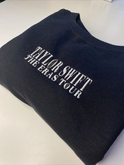 Taylor Swift The Eras Tour Embroidered Sweatshirt Crewneck