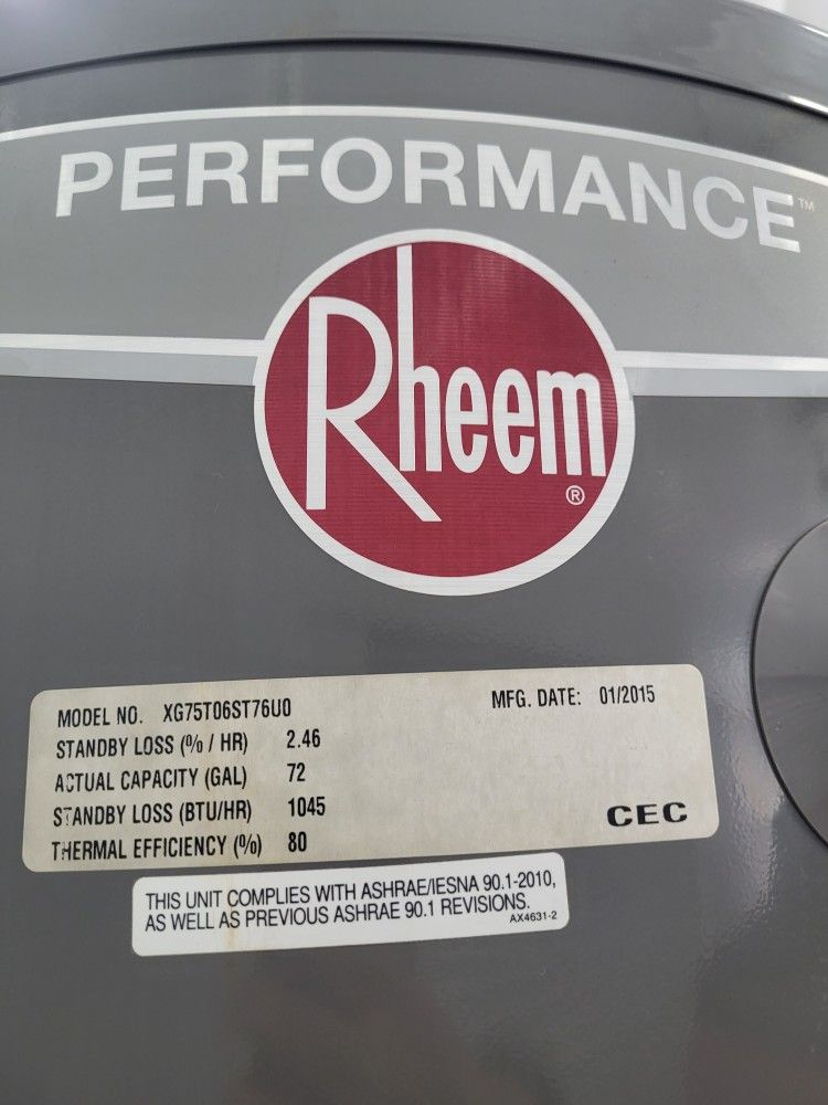 Rheem Waterheater for Sale in Saint Anthny Vlg, MN - OfferUp