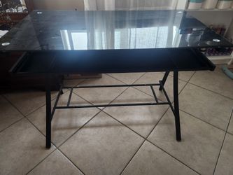 Glass Desk