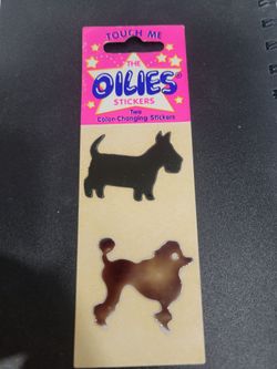Vintage Oilies Stickers Bears- No Oil