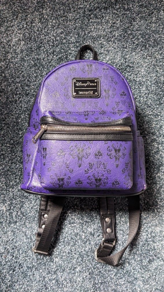 Disney Parks Haunted Mansion Loungefly Backpack