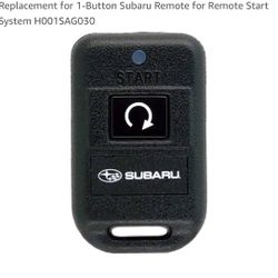 Car starter remote