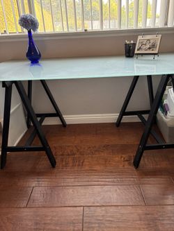 Glass Desk