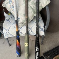 32.5 And 33” Bats 