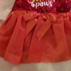 Four CHRISTMAS DOG DRESSES 