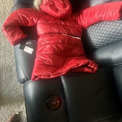 $50 Little Girls Winter Coat Tommy Coat Size 6x