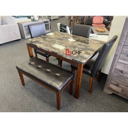 5 Pc Dining Table Set