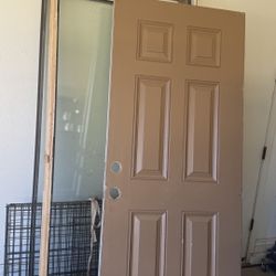 Garage  Side Door 33”1/2 W X 82” H $150