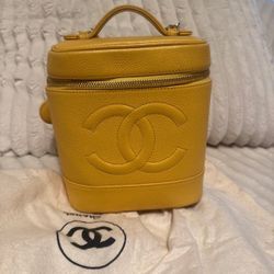 Chanel Vanity Bag With Chain