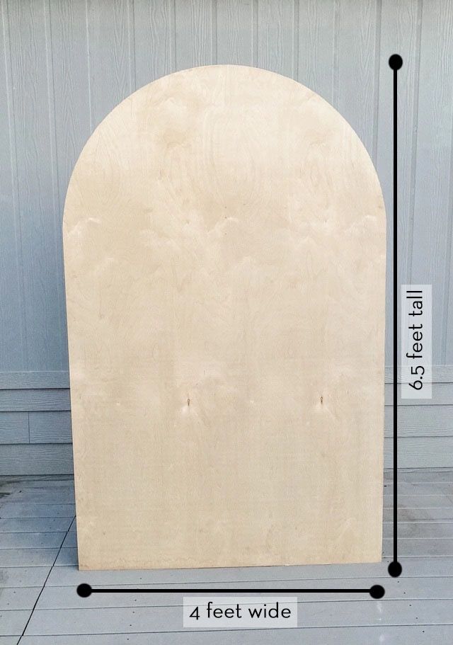 Arch backdrop 6.5x4