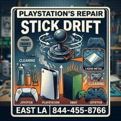 playstation 5 stick drift broken HDMI 