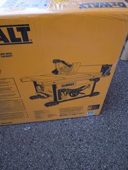 DeWalt table saw