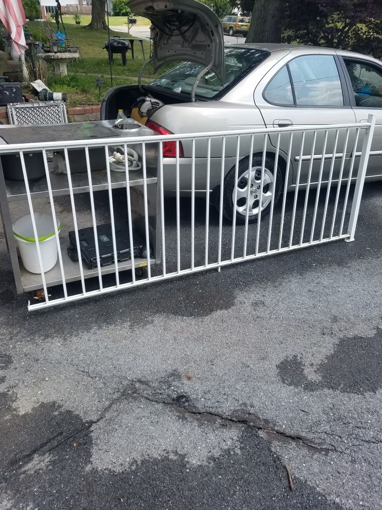 Aluminum fence , handrail 36 inches tall