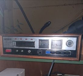 Sony TC-228 8-track tape deck recorder,
