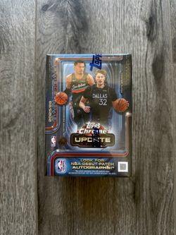 2025/26 Topps Chrome Basketball Update Series Value Box
