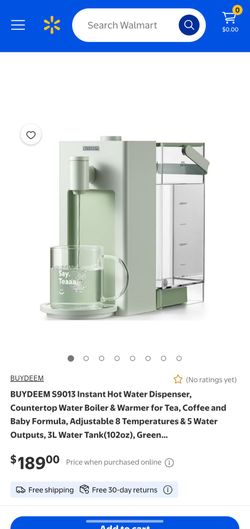 Instant hot water dispenser