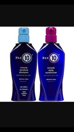 It a10 miracle moisture Shampoos and condition new it a 10