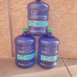 3 - Water Jugs - $15.00