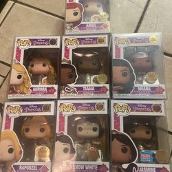Disney Funko With Pins 