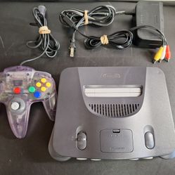 N64 NINTENDO 64 GAMING CONSOLE 