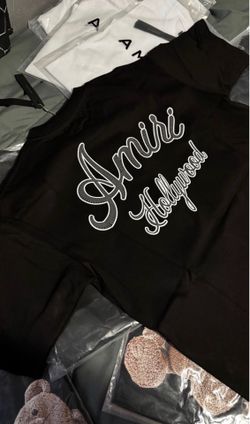 Black Amiri T Shirt