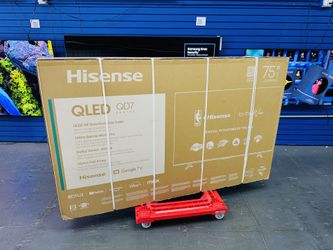 75” Hisense QLED QD7 4K UHD Smart Google Tv 