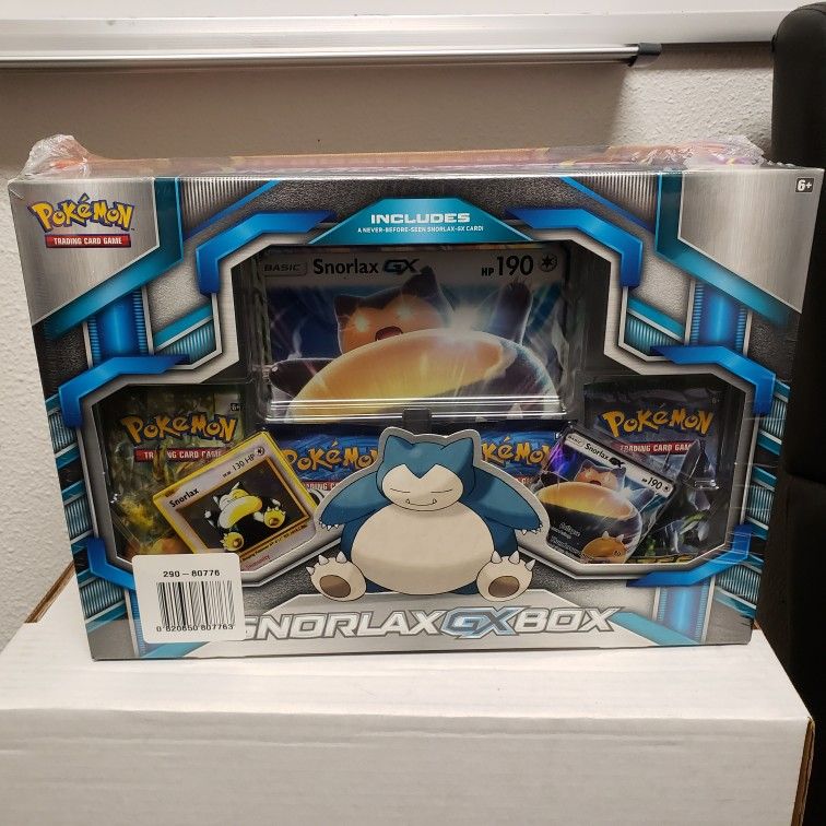 Snorlax GX Box Dragonite EX Box & Gengar EX Box 3pack