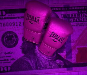 Everlast Gold MX2 Velcro 16 oz Boxing gloves