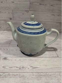 Rice Eye Teapot Translucent Rice Grain Eye Porcelain Jingdezhen